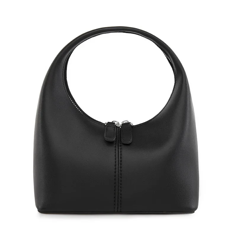 

2024 new niche bag women's solid color design high-end texture handbag fashion simple women's bag