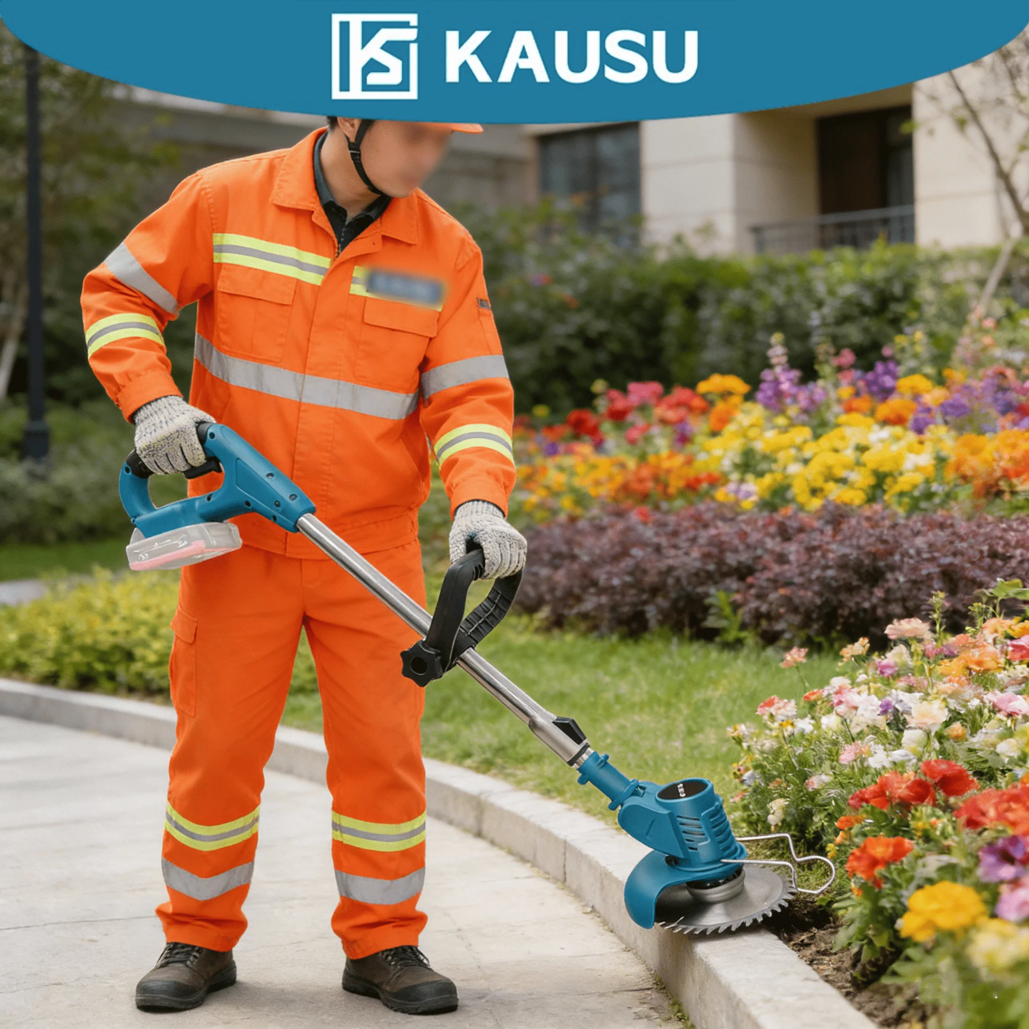 

Электрическая газонокосилка, беспроводная ручная регулируемая длина, триммер для травы, садовая обрезка, режущие электроинструменты для Makita, батарея 18 В