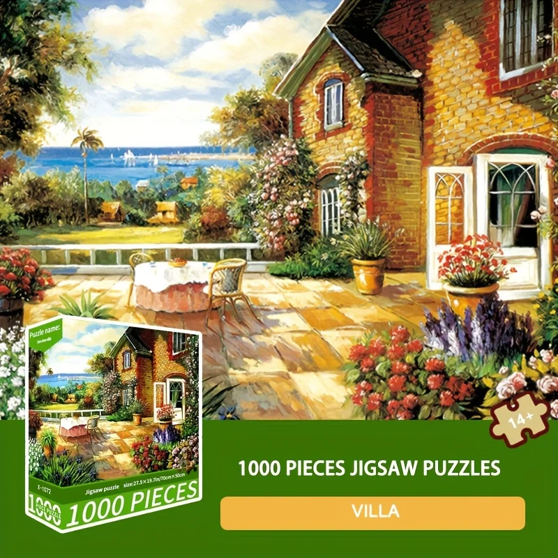 quebra-cabeca-villa-seaside-escape-com-1000-pecas-decoracao-para-casa-jogos-de-quebra-cabeca-para-adultos-diversao-em-familia-quebra-cabecas-de-chao-brinquedos-educativos-para-criancas