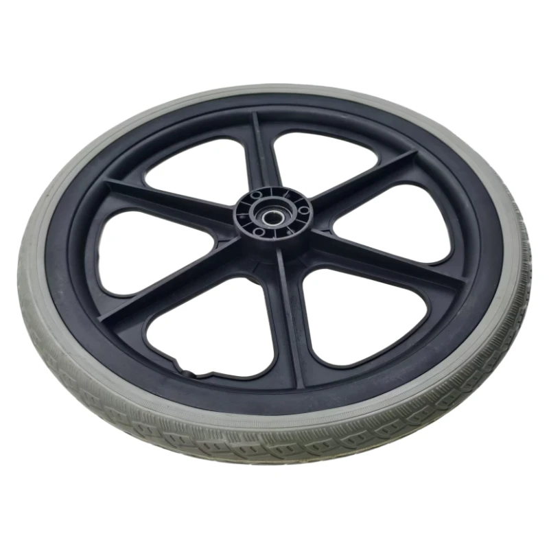 Wheelchair rear wheel 16 inch solid tire wheelchair specific