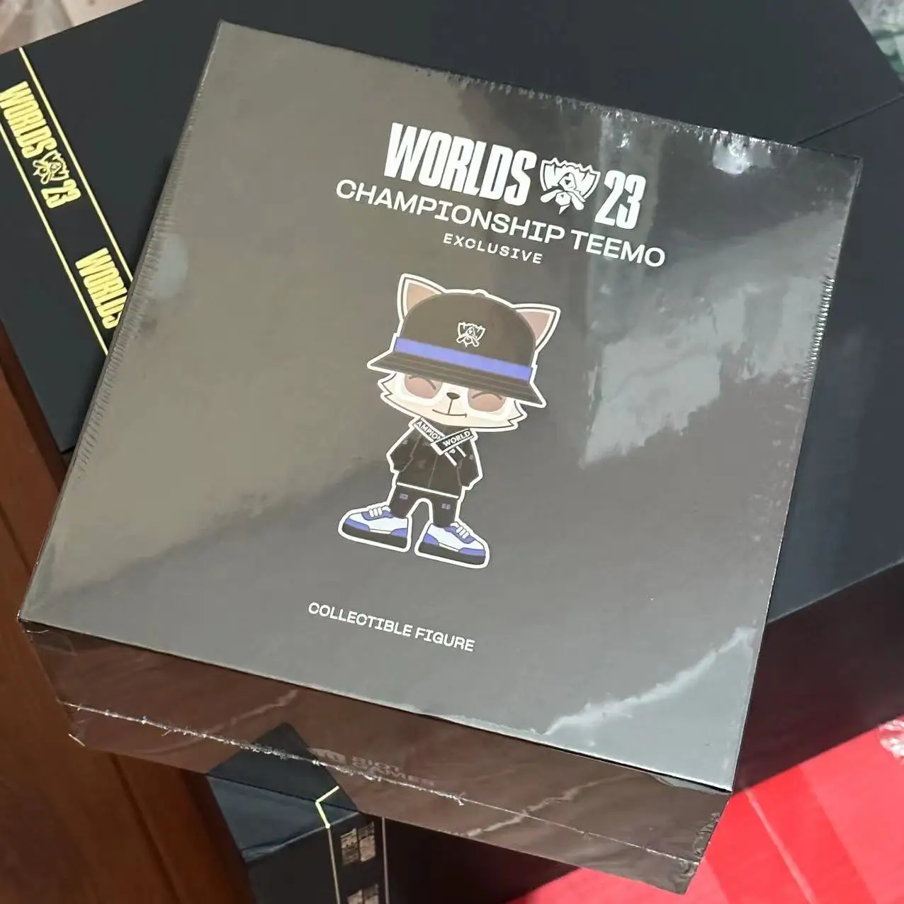 Worlds 2023 Teemo Figure (exclusive black colorway) Genuine Original Packaging Brand New
