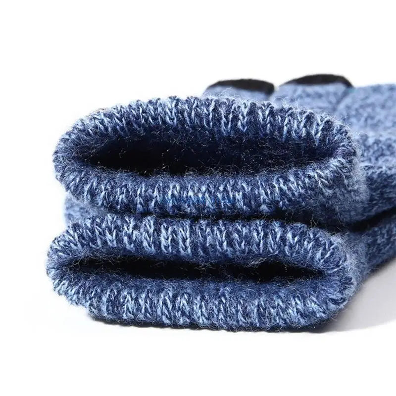 Y4UD – gants thermiques d'hiver, mitaines course, gants tricotés chauds, cadeau d'anniversaire unisexe