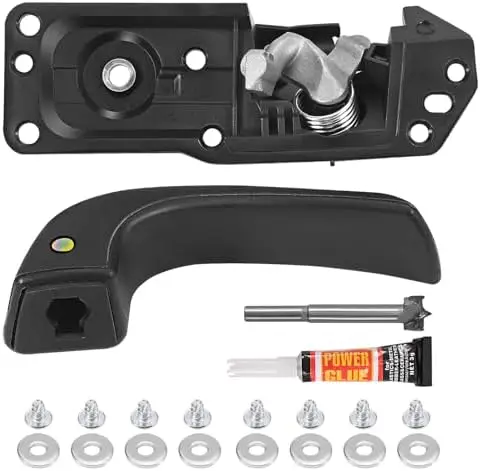 

Комплект внутренних дверных ручек для грузовиков Chevy/GMC/Cadillac 2007-2014 гг. – Левая передняя сторона, сторона водителя – OEM 20833606