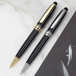 1-2 stuks/set hoogwaardige zakelijke gelpen, goud/zilver balpen 0,5 mm zwarte inkt. Voor schoolklas, kantoor, dagelijks schrijven.
