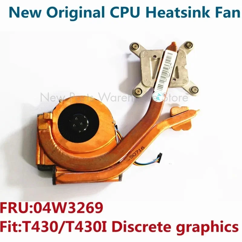 L New Original SWG Discrete Graphics CPU Cooling Fan Heatsink Cooler For Lenovo Thinkpad T430 T430i 04W3270  04X3788 04W3269