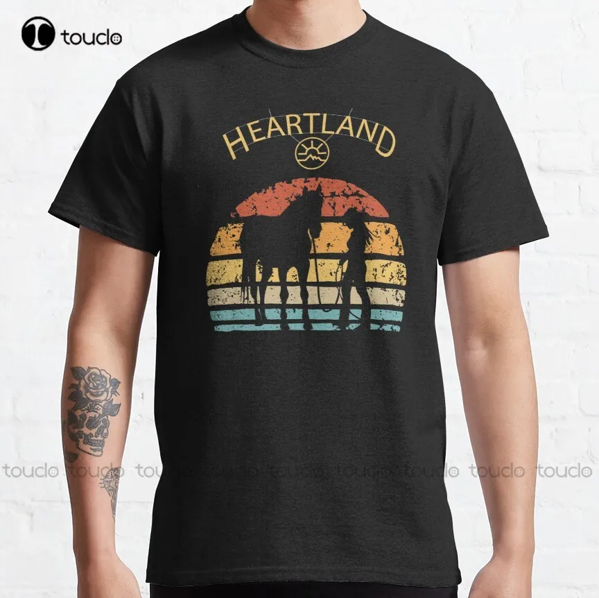 Heartland Uk Funny Valentines Day Black Fridayboxing Dayfarming Quotecyber Monday Classic T-Shirt Shirt Men Xs-5Xl Cotton Shirts