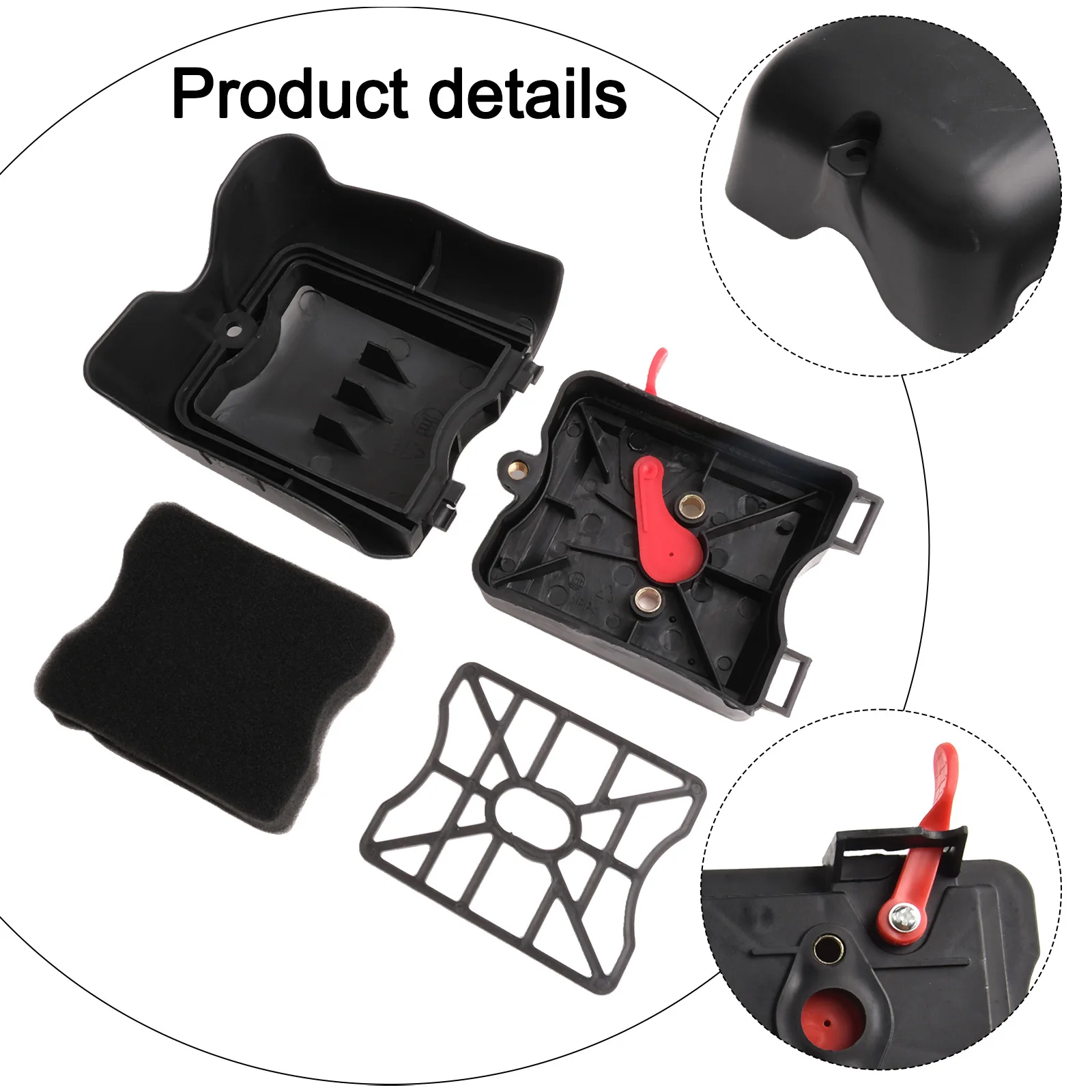 1 Set Air Filter Kit For Brush Cutter BC430 43CC 49CC 52CC Engine 40F-5 44F-5 Lawn Mower Part