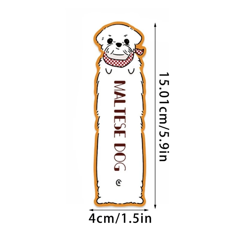 30 개/대 읽기 강아지 테마 북마크 포스터 노트북 장식 선물 DIY Scrapbooking 방수 미적 스티커 ﻿   북마크