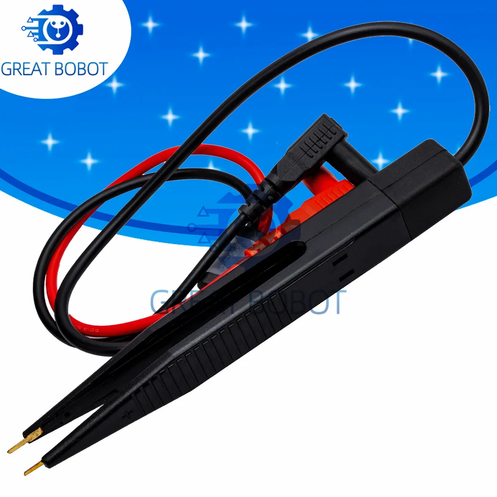 BS Electronic Component Tester Kit, Multi-Functional Detector for Capacitance, IC, Inductance & SMD Parts