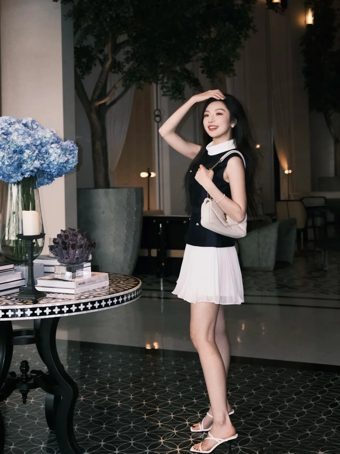 Ele Satin Women's Dr Ele Aosphere Name Lady Sle Early Autumn New Arrival ort Pure Color A-Line Skirt Long Zi...