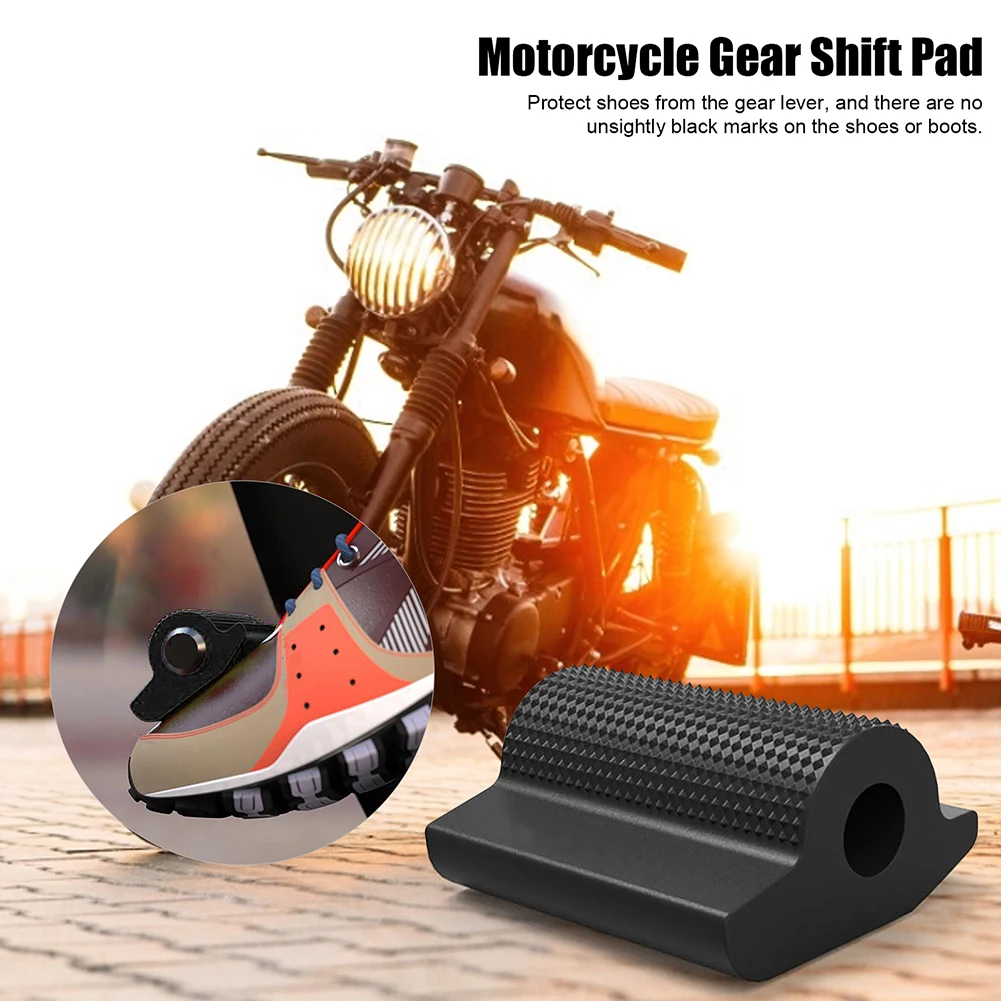 Rubber Motorcycle Cover Gear Lever Sleeve Pad Non-Slip Shoe Protector Motorcycle Ornamental Mouldings Accessories