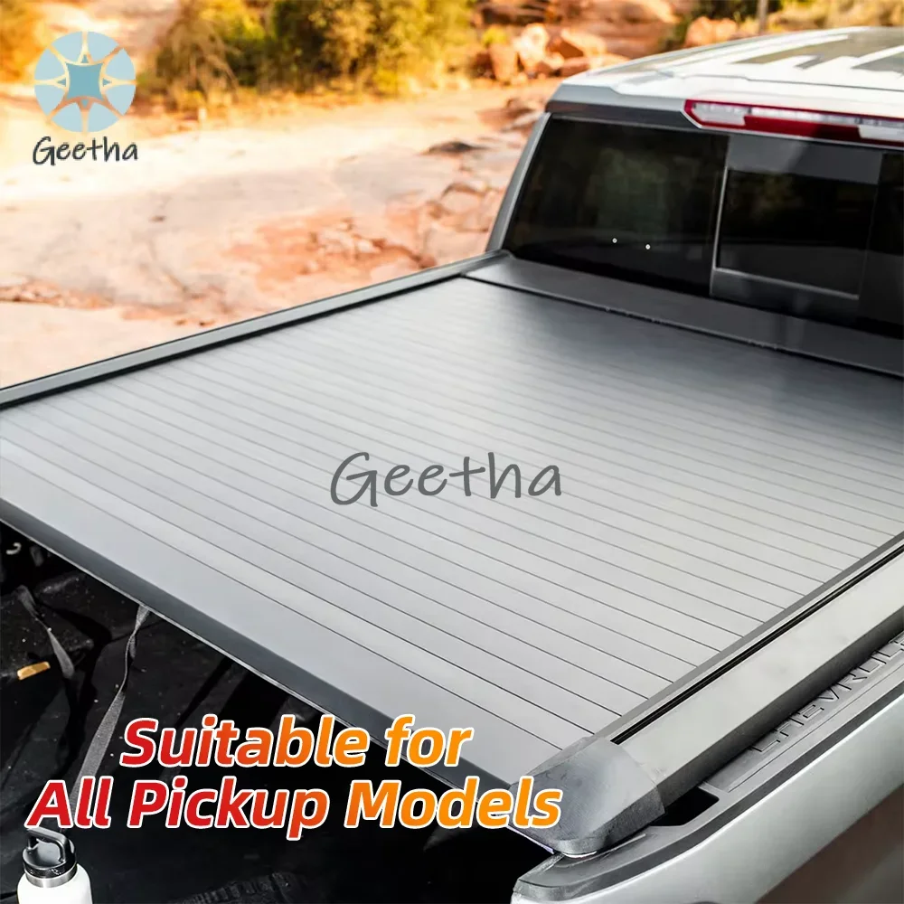 

OEM ODM F150 Sierra Silverado Pickup Roller Lid Truck Shutter Bed Cover Hard Manual Tonneau Coded Folding Waterproof Tailbox