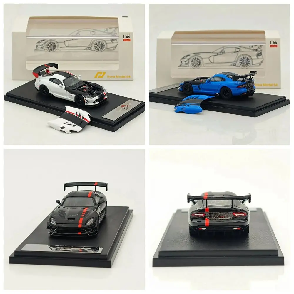 

Модель Hone 1:64 Viper ACR Racing Спортивная модель Литой под давлением металлический автомобиль Миниатюрная ограниченная коллекция Игрушечные модели транспортных средств