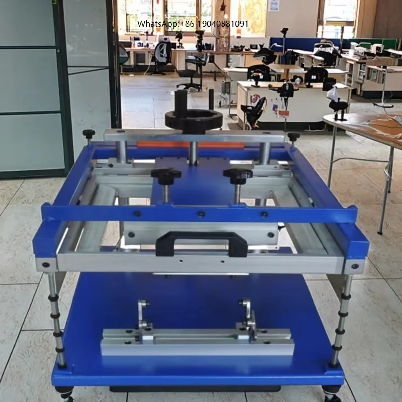 Cylinder Screen Printing Machine Desktop Manual Bottles Cups Screen Printing Machine
