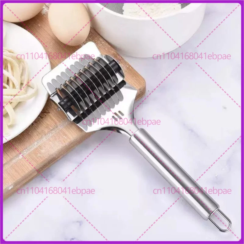 1pcs Stainless Steel Manual Spaghett Cutter Pasta Machine Dough Noodles Maker Ginger Garlic Roll Crusher Kitchen Cooking Gadgets