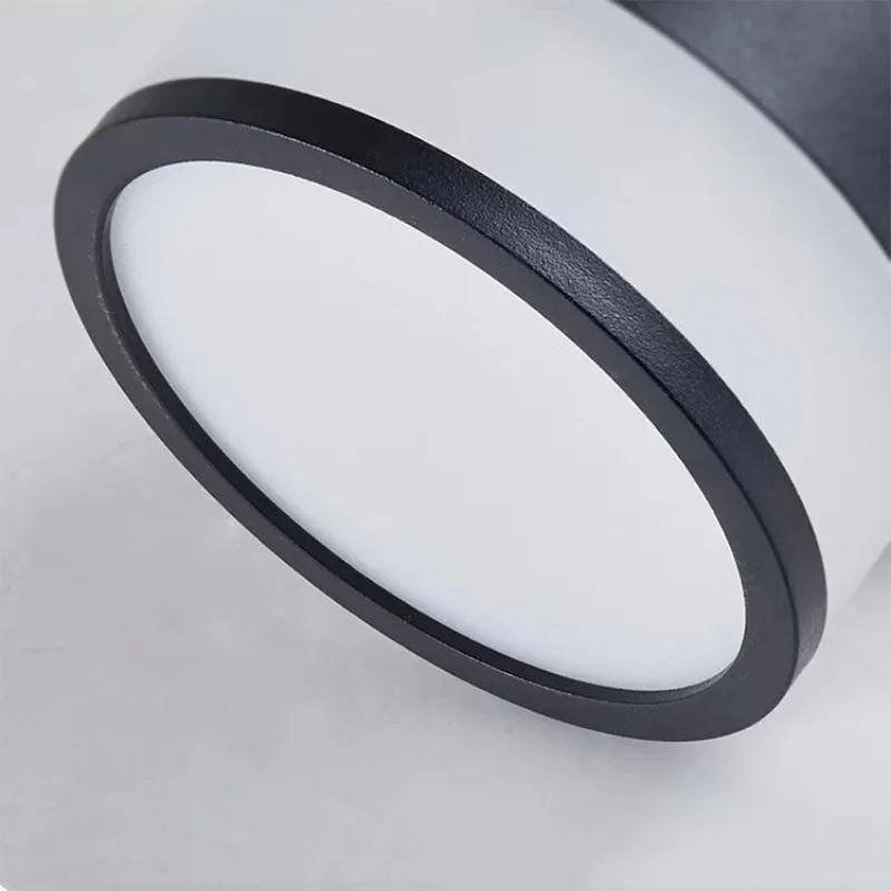 Nordic Makaron Lighting with spot Light LED Circular Ceiling light, corridor light, living room light