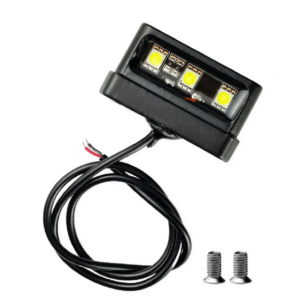 1Pcs 12V Motorcycle License Plate LED light Waterproof Motorcycle License Light For Honda Little Monkey Waterproof