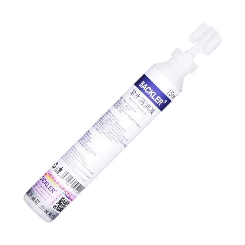 5/10/20Pcs 15ml Sodium Chloride Physiological Saline For Tattoo 0.9 External Diluted Salt Water Cleaning Solution