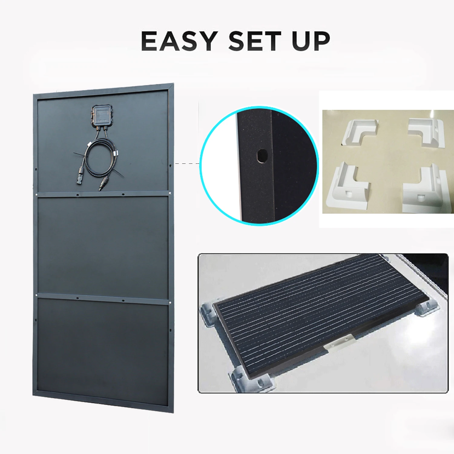 300 واط 150 واط 12 فولت لوحة طاقة شمسية مع إطار من الألومنيوم خفيفة الوزن لوحة ضوئية طقم شاحن بطارية للمنزل قارب تخييم 1000 واط 220 فولت