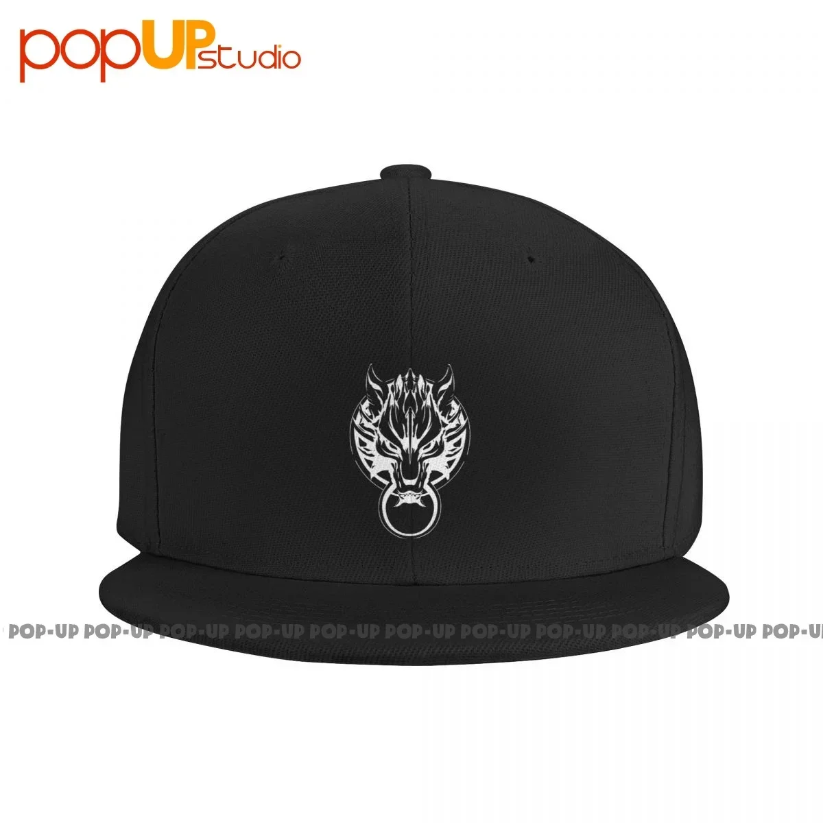 Gift Final Fantasy 7 Cloud Fenrir Wolf Ff7 Remake Snapback Cap Outdoor Best Seller Baseball Caps