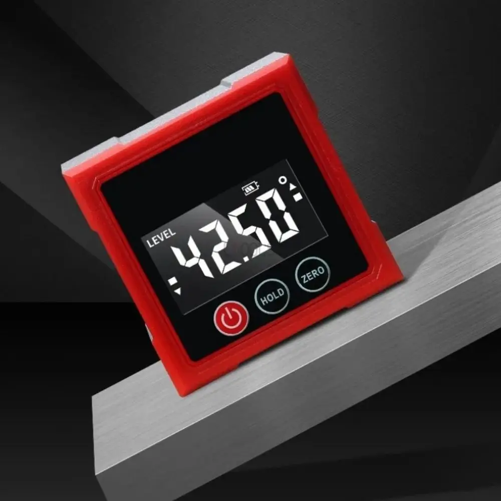 Electronic Digital Angle Dipmeter Level Meter Gradient Measuring Level Protractor Inclinometer Magnetic Digital Display