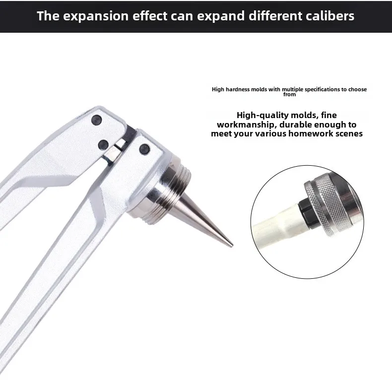 Pex-1632 Manual Mechanical Sliding Clamp Expander 20mm Stroke Floor Heating Pipe Expansion Slider Water Tool Hydraulic Tools