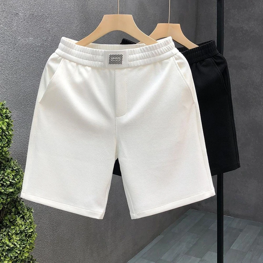 Invisible Open Crotch Outdoor Sex Summer Men\'s Shorts Fashion Simplicity Style Eroticism Five Points Pants Sports Casual Pants