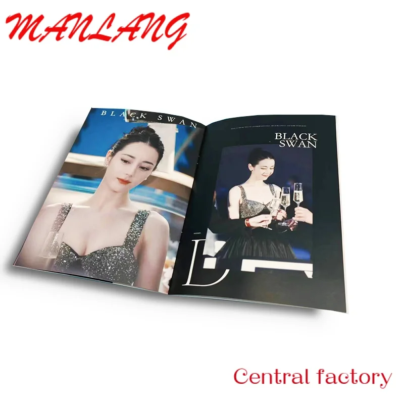 Custom  custom magazine flyer and brochur Brochure design catalog hardcover booklet printing