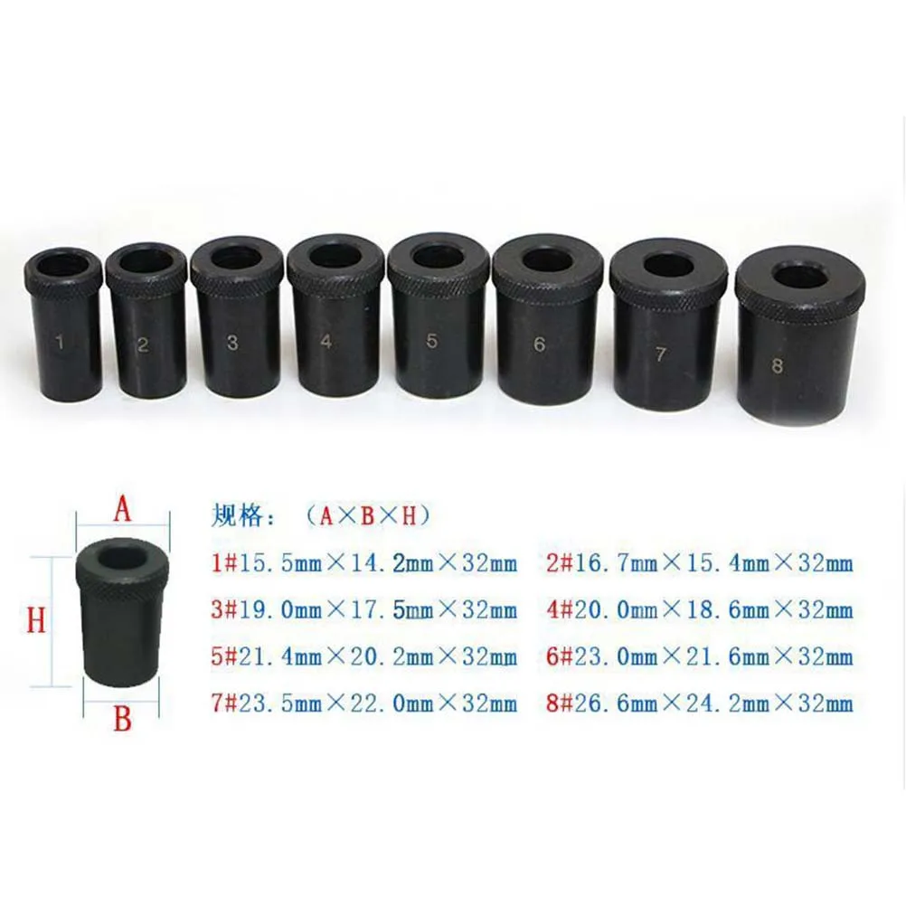 

17Pcs Clutch Hole Corrector Tool Set for Car Clutch Adjustment Chemically Blackened Steel Professional Alignment