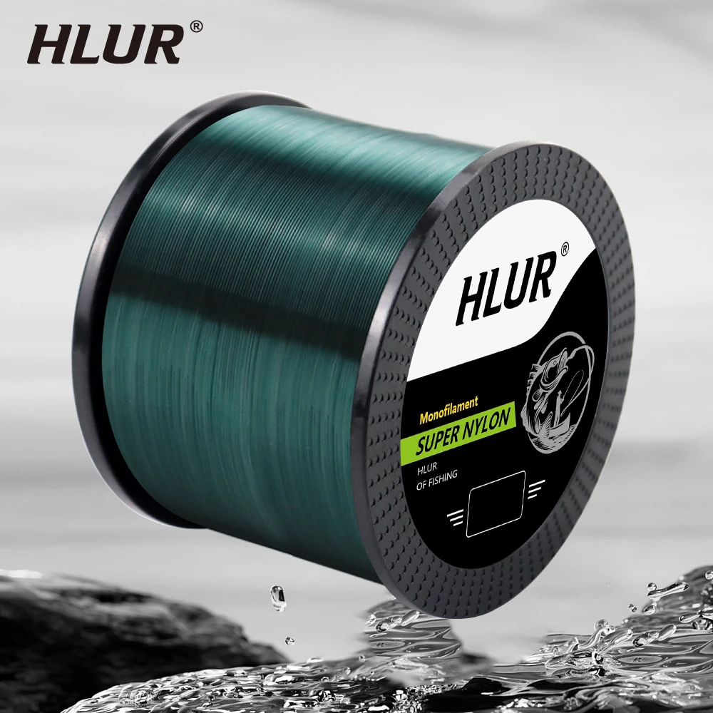 HLUR 500m Superstarke Nylon-Angelschnur, hochwertige Monofilament-Schnur, abriebfest, japanische Fischerschnur, 4,4-28,6LB, Fluorocarbon-Senk – Detail 10
