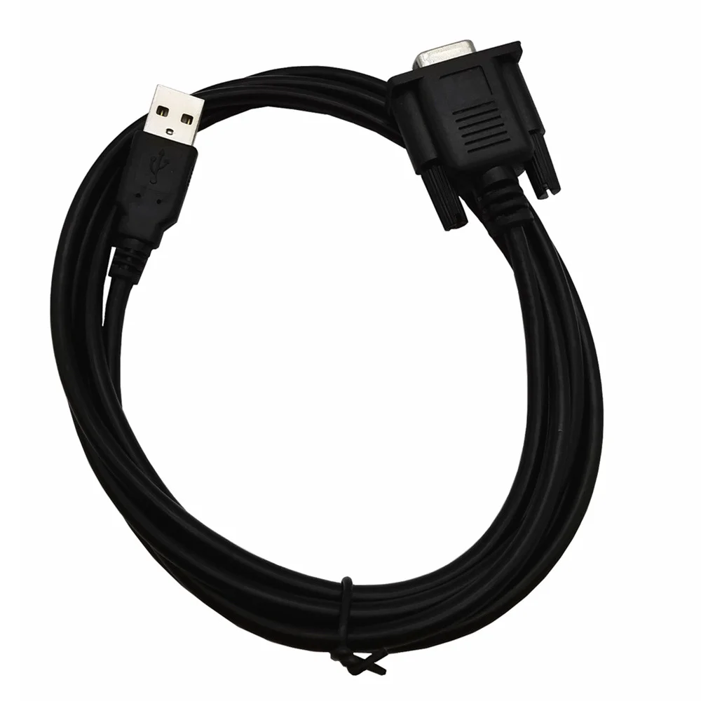 USB to RS232 Serial Adapter, USB A Male to DB9 Pin Female Serial Converter Cable for Connecting Computers Various Serial Devices