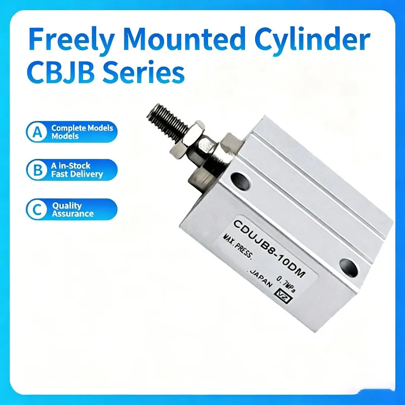 CUJB8 CDUJB8 Origina Mini Free Mount Cylinder CUJB8-4D CUJB8-6D CUJB8-8D CUJB8-10D 15D 20D 25D 30D CDUJB8-4D CDUJB8-6D CDUJB8-8D