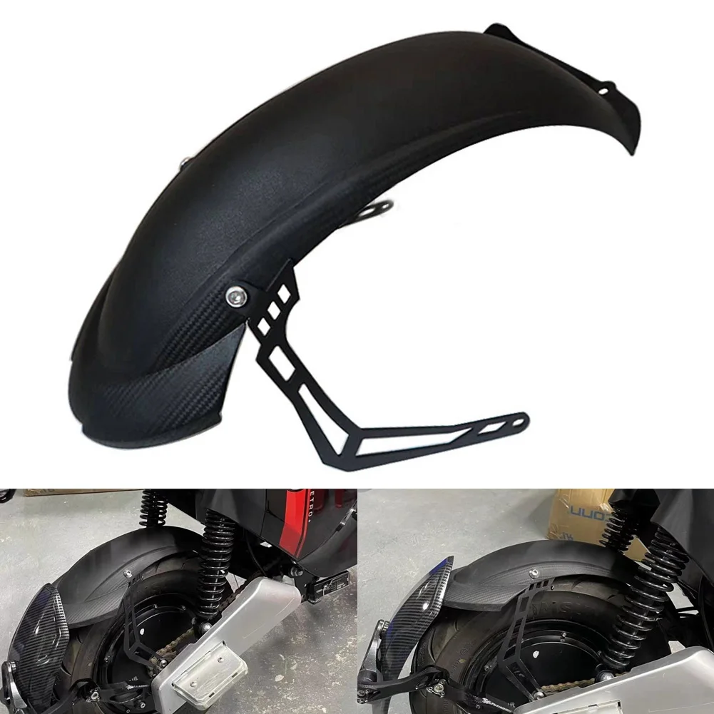 Universal Motorcycle Electric Motorcycle Bike Mudguard Rear Fender Extension Splash Pad Bracket For A7 A8 T90 Maverick U1 N1s