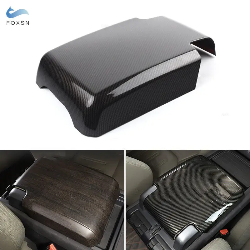 

Car-styling Interior Center Control Armrest Storage Box Protect Covers Trim For Land Rover Defender 90 110 2020 2021 2022