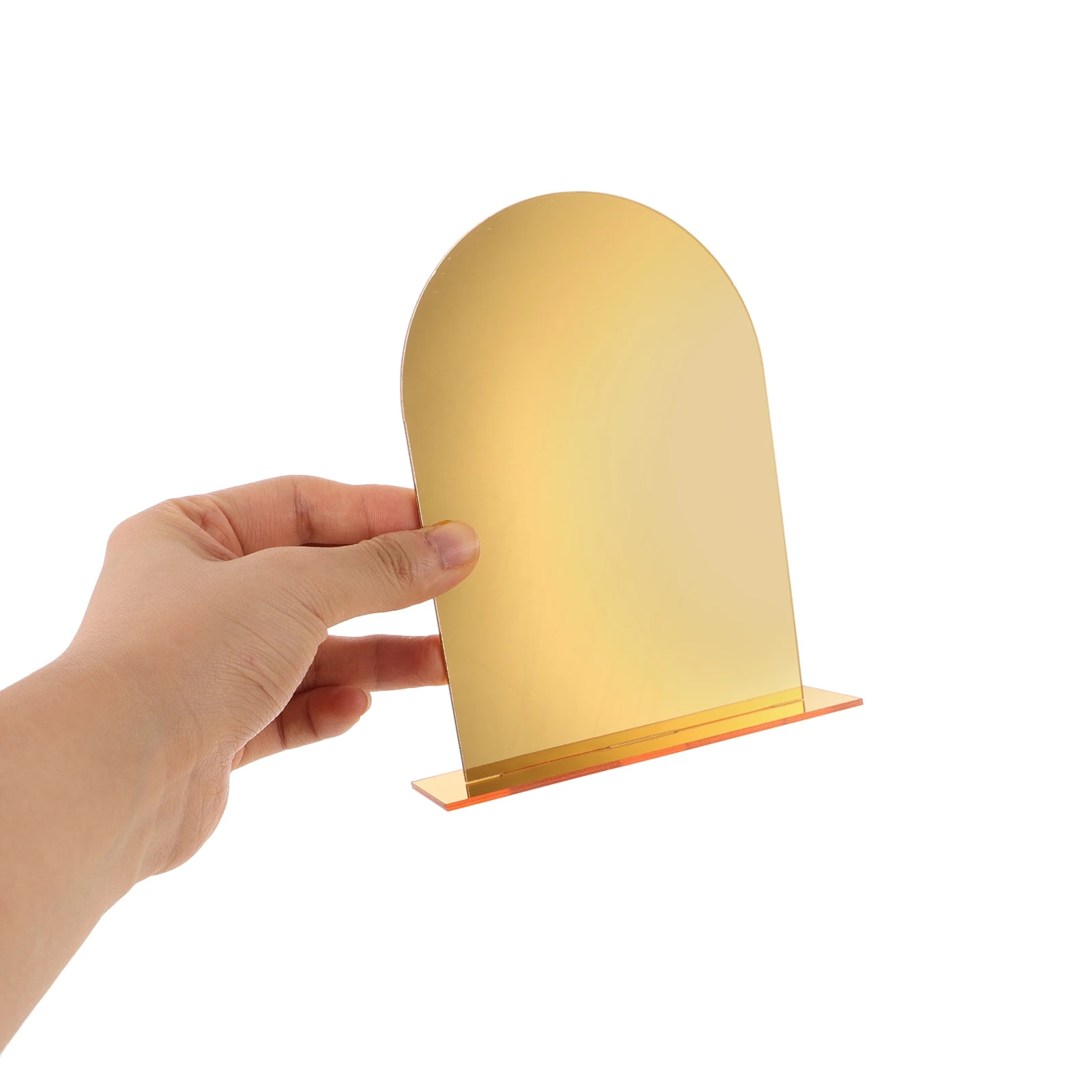 

2Pcs Bookend Acrylic Transparent Desktop Organizer for Home Office Study Shelf Decorative Book Holder Stable Non-Slip