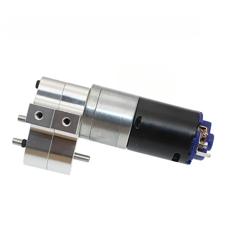 GM25 black leather 370 strong magnetic DC geared motor