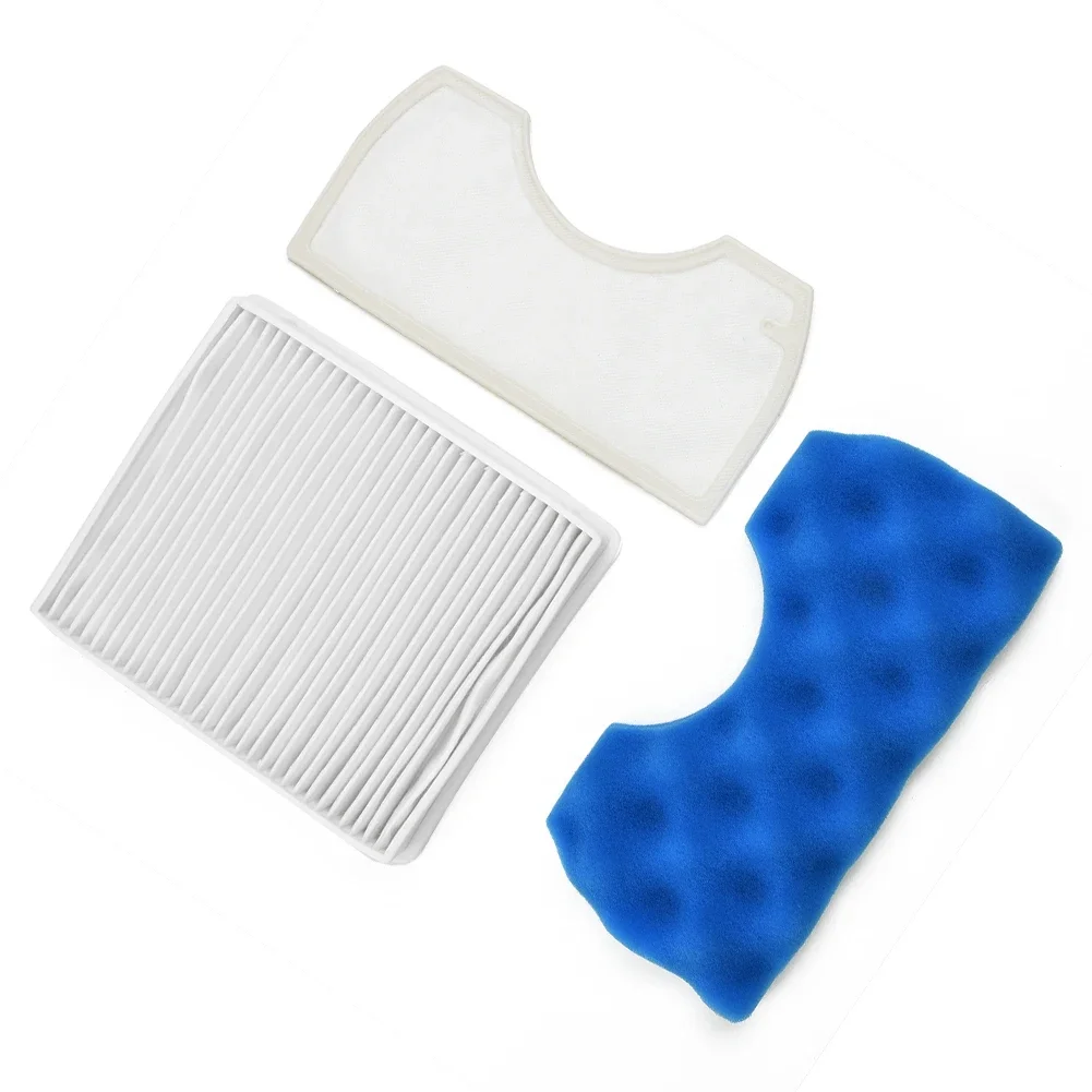 1 Set Blue Sponge Filter + 1 Set Dust Hepa Filter For Samsung DJ63-00669A SC43-47 SC4520 SC4740 VC-9625 VC-BM620 Vacuum Cleaner