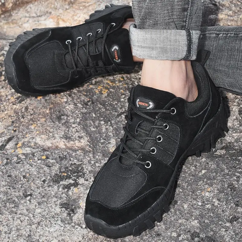 خريف جديد كول أحذية تسلق الجبال رجالي عدم الانزلاق منخفضة أعلى المشي لمسافات طويلة أحذية رياضية للرجال شبكة تنفس في الهواء الطلق المشي حذاء رجل