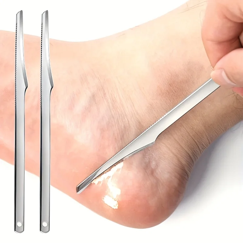 1/5/10 pçs ferramentas de manicure pedicure toe prego barbeador pés kit faca pedicure arquivo rasp luz morta bege removedor cuidados com os pés