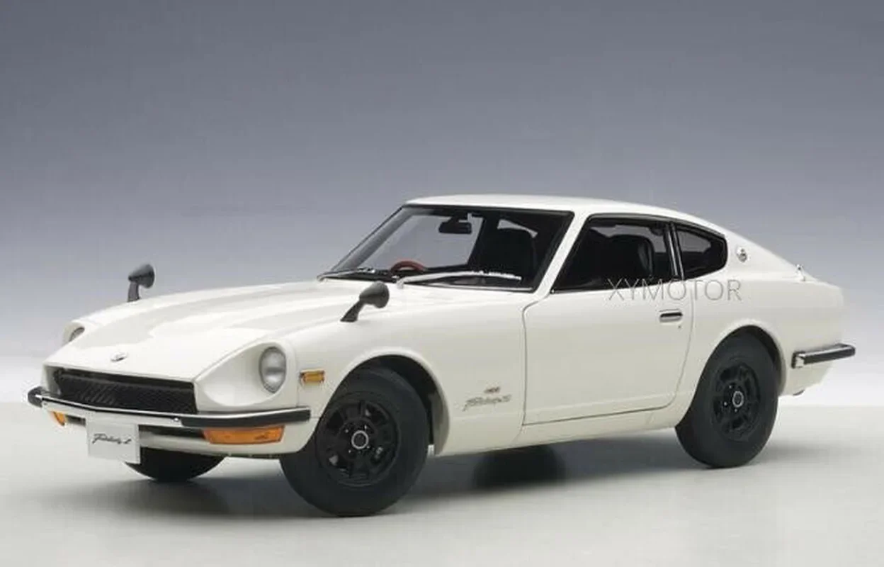 1/18 Autoart 77436 1969 For NISSAN Fairlady Z432 PS30 Diecast Model Car Kids Gifts Collection Orange/Silve/White ABS Plastic