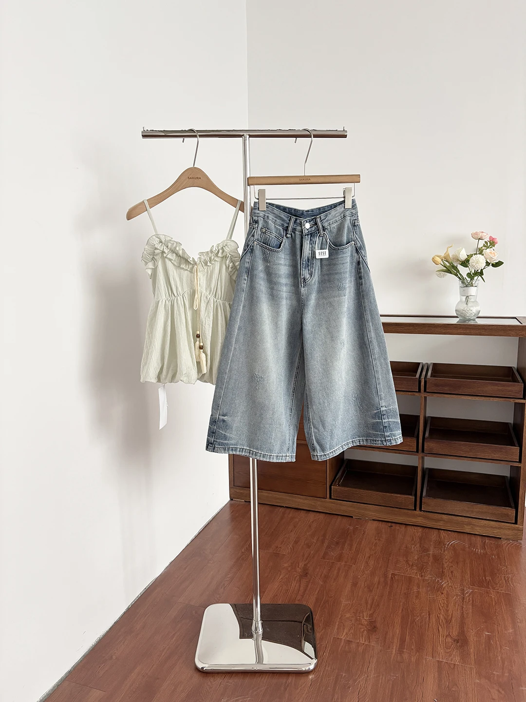 

Женские летние брюки-кюлоты с высокой талией, утягивающие, в корейском стиле, элегантные, свободные, широкие, новинка 2026 года