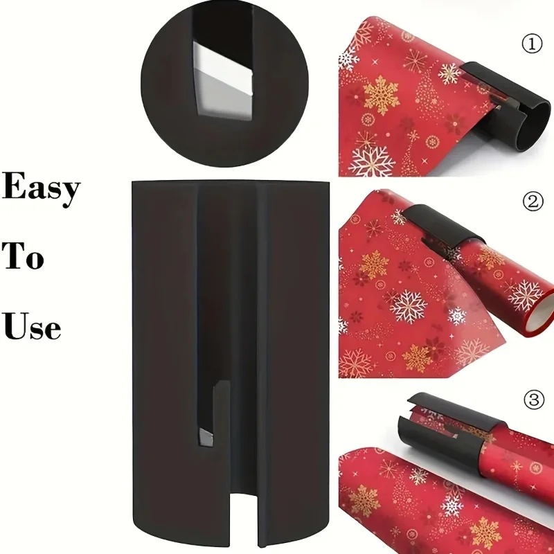 

1pc Portable Mini Paper Cutting Machine Christmas Packaging Paper Cutting Knife Cutting Wrapping Paper Cutter