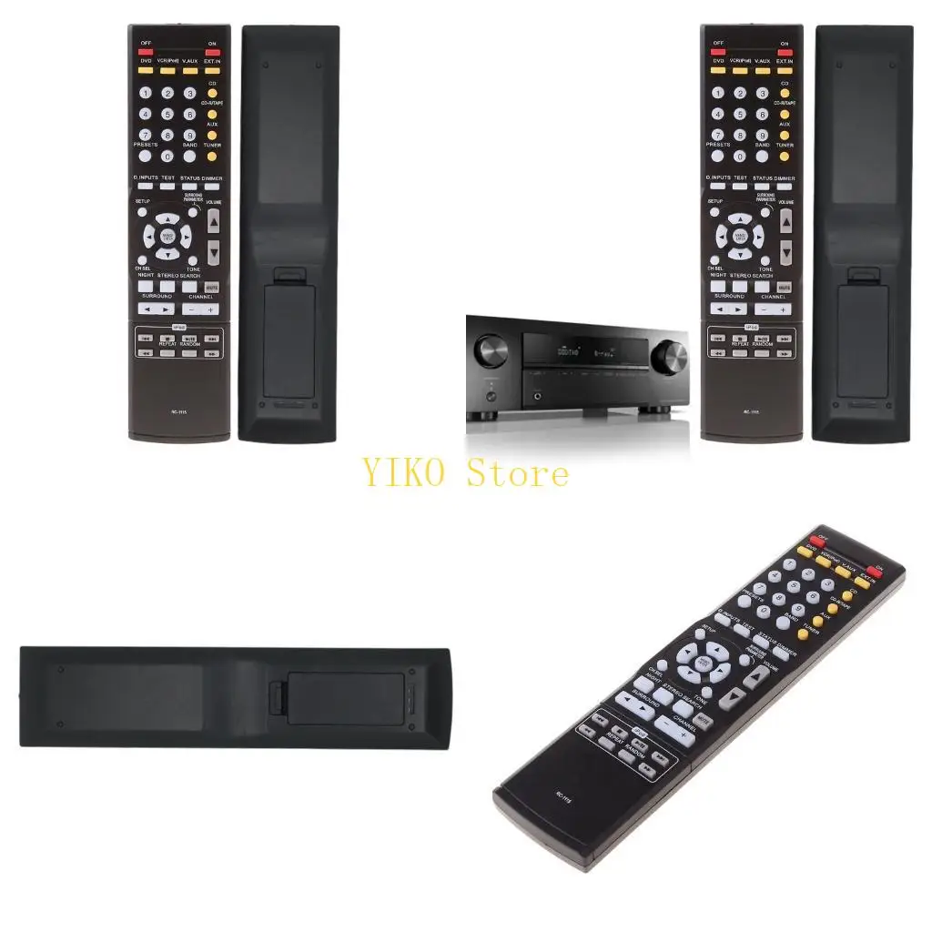 New RC-1168 Replace Remote Control fit for Denon AV Receiver AVR-1713 AVR-1613 e