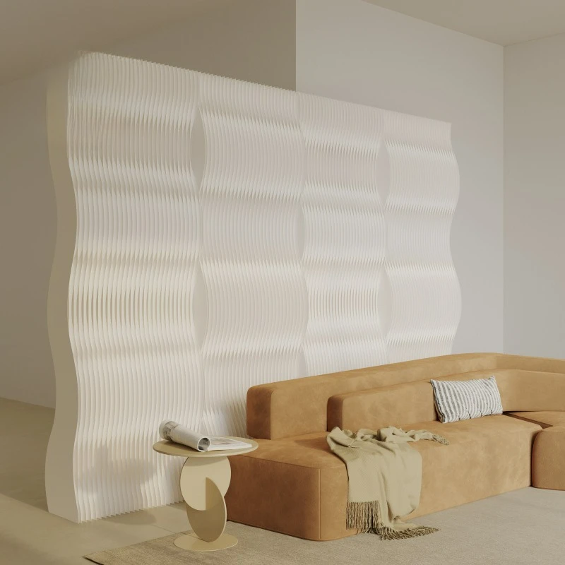Partition Screen Office Porch Partition Partition Organ Light Luan Paper Wall Baffle Restaurant Room Movement