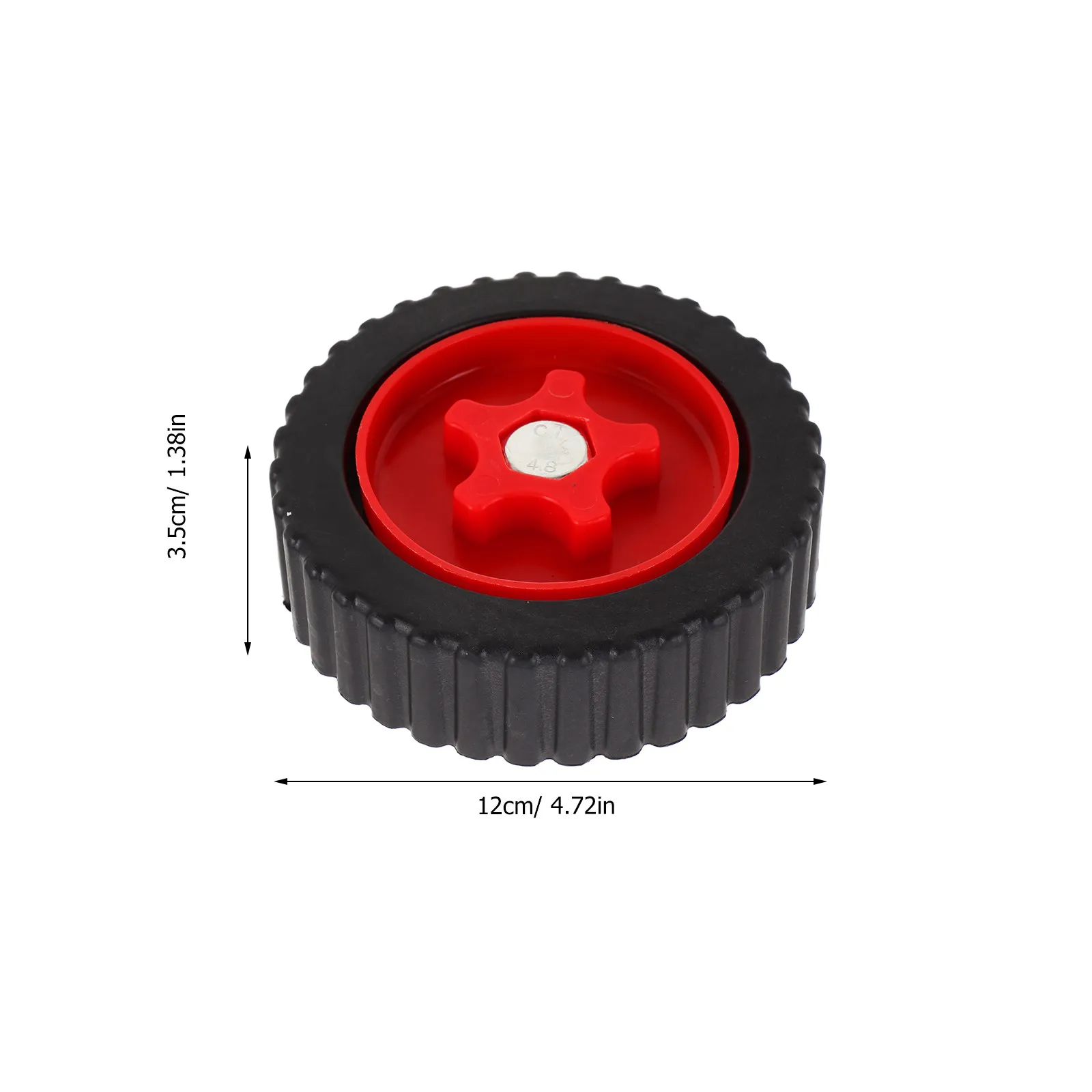 2Pcs Lawn Mower Auxiliary Wheels Reliable Support Wheels Easy Install for Trimmer Lawn Garden Maintenance Outdoor