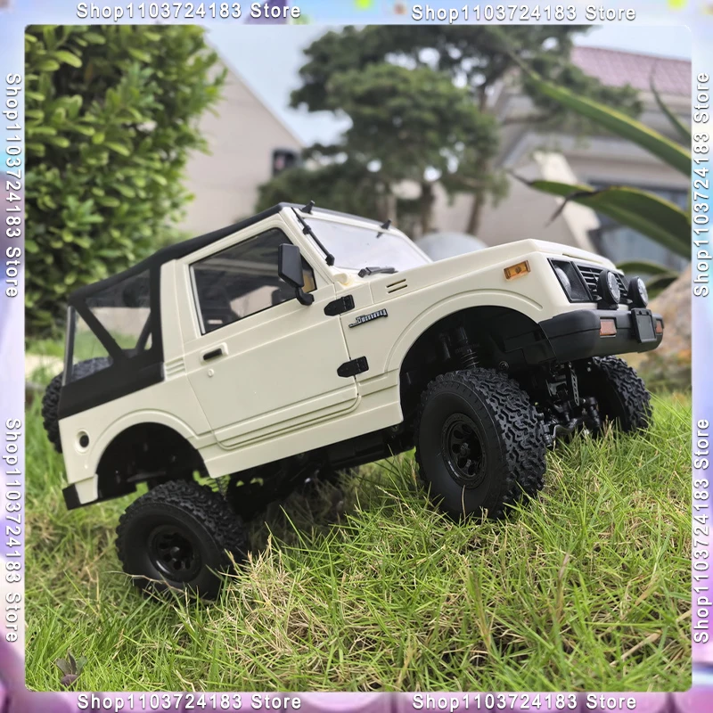 

2024 New Wpl C74-1 Open-Top Version Jimny 2.4g Remote Control Off-Road Car Full-Scale 4-Wheel Drive Climbing Vehicle Car Toy