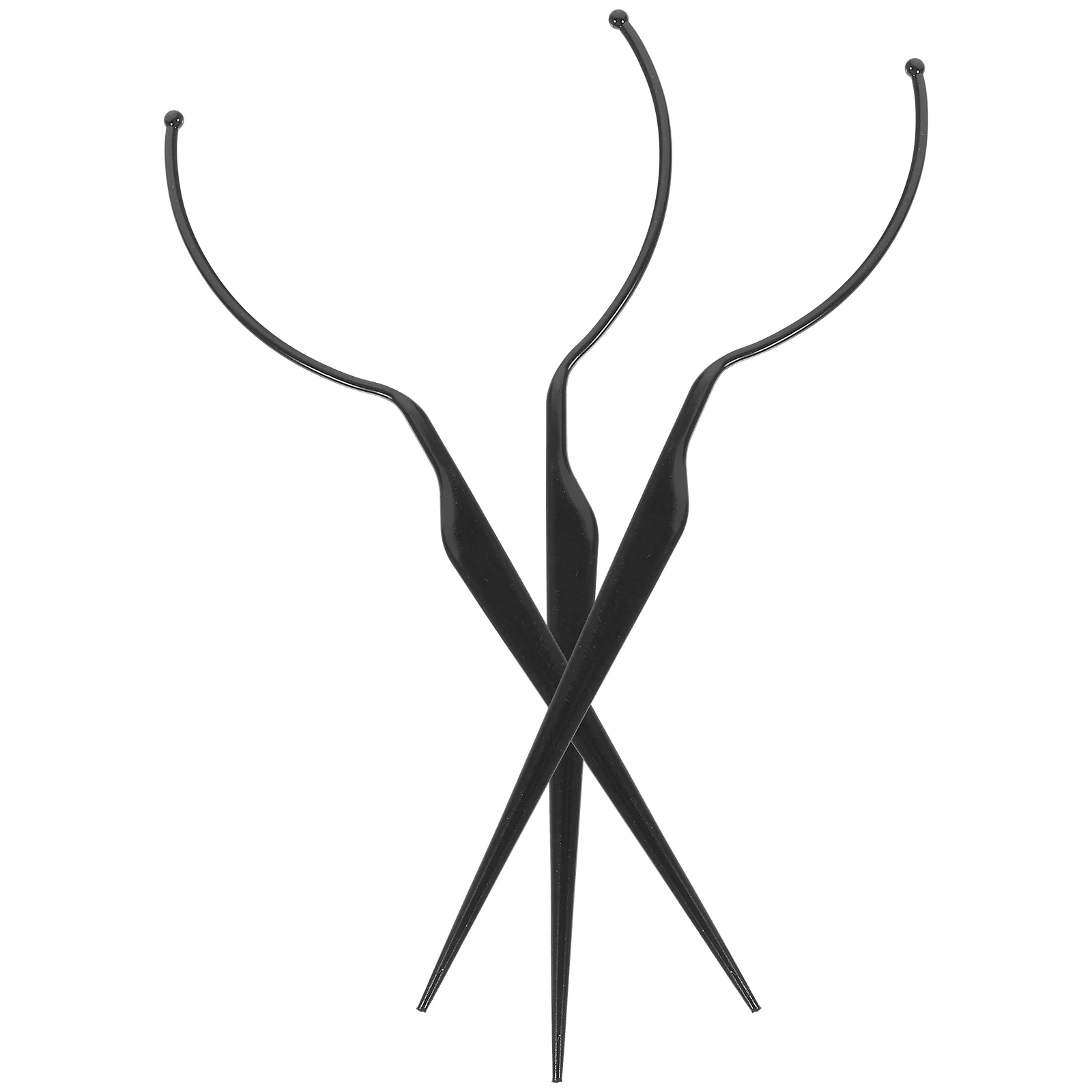 3 szt. sztucznych rzęs do prezentacji, regulowane narzędzie do modelowania rzęs, plastikowe akcesoria do salonu, prezent do makijażu, akcesoria do salonu