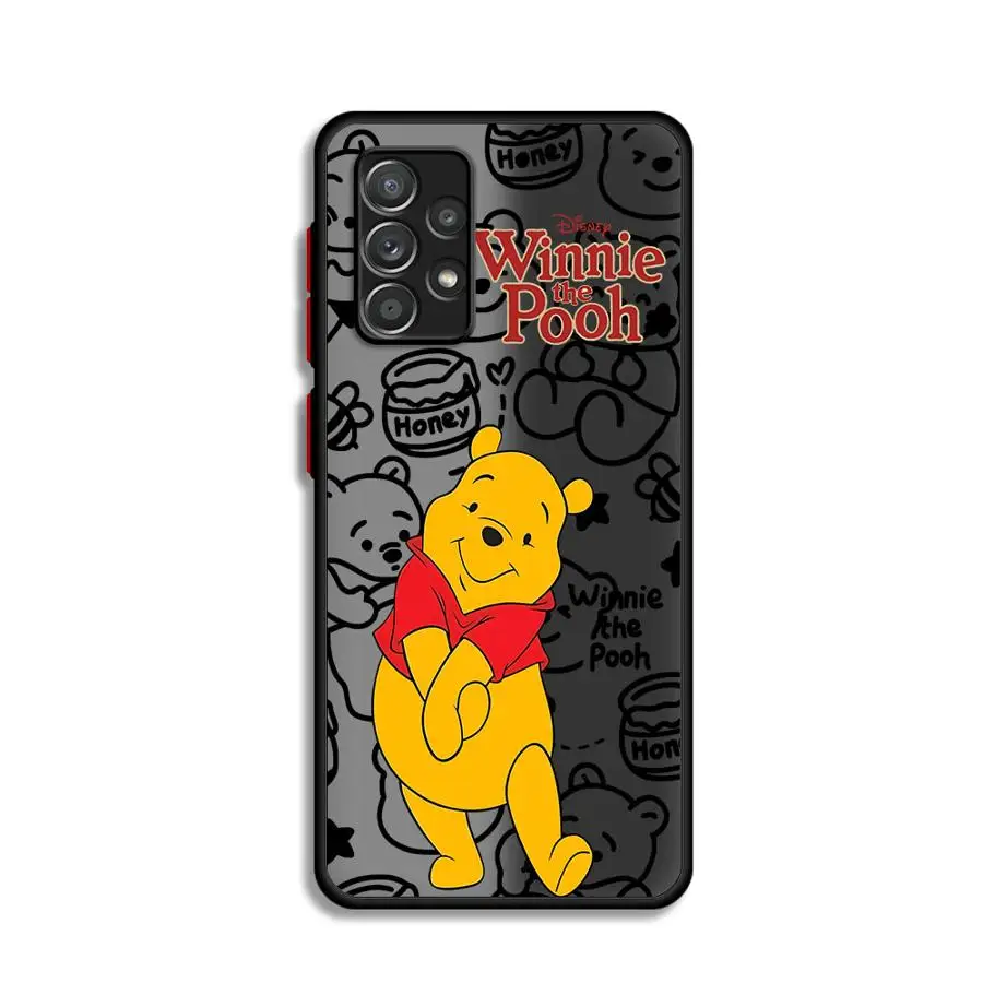 Disney Winnie The Pooh Phone Case for Samsung Galaxy Note 20Ultra 8 9 10Lite Plus A52s A21s A71 A51 A31 A70s A50s A30s A05s image 3