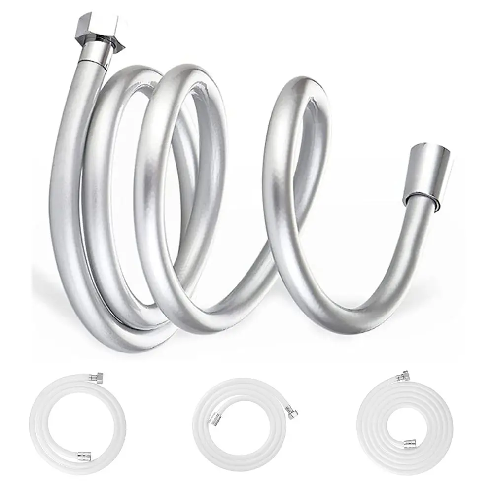

Bathroom Explosion-proof Extension Pipe PVC Water Tube Faucet Hose Handheld Shower Head Hose