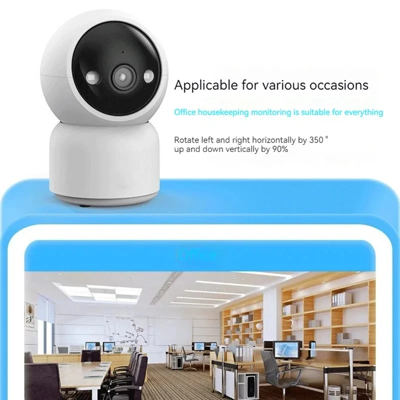 

Tuya Smart Night Vision 1080P WiFi Camera Home Indoor Wireless IP Surveillance Camera AI Detect Automatic Tracking Security Baby